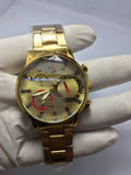 All Gold Choronograph Watch