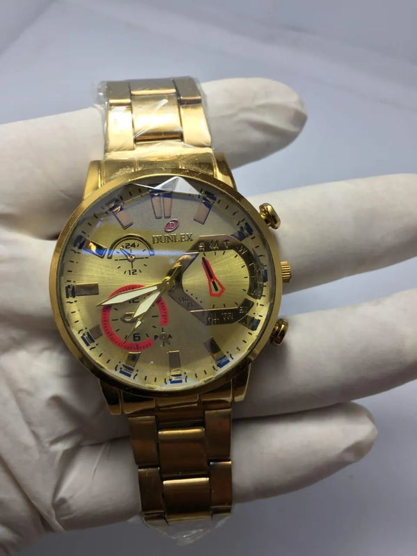 All Gold Choronograph Watch