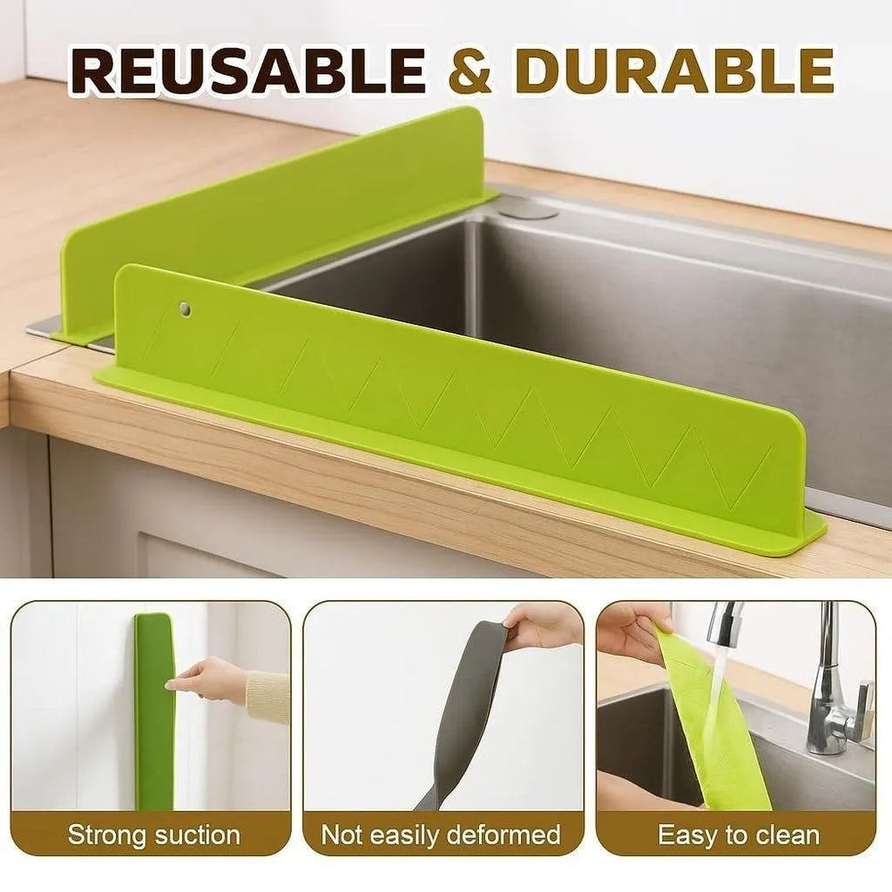 Sink Splash Guard Silicone for Kitchen & Bathrom