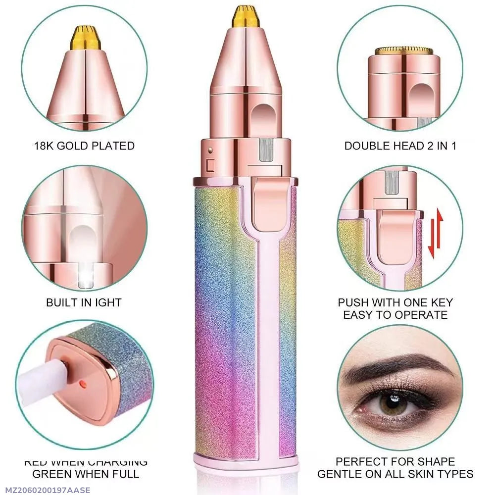 Rechargeable woman’s Eyebrow Hair Trimmer