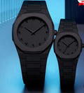 Couple Watch Black Aura 2-pcs