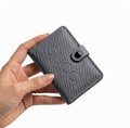 WAGLOK Slim Tuck Lock Wallet with ID Window & Cash Pocket